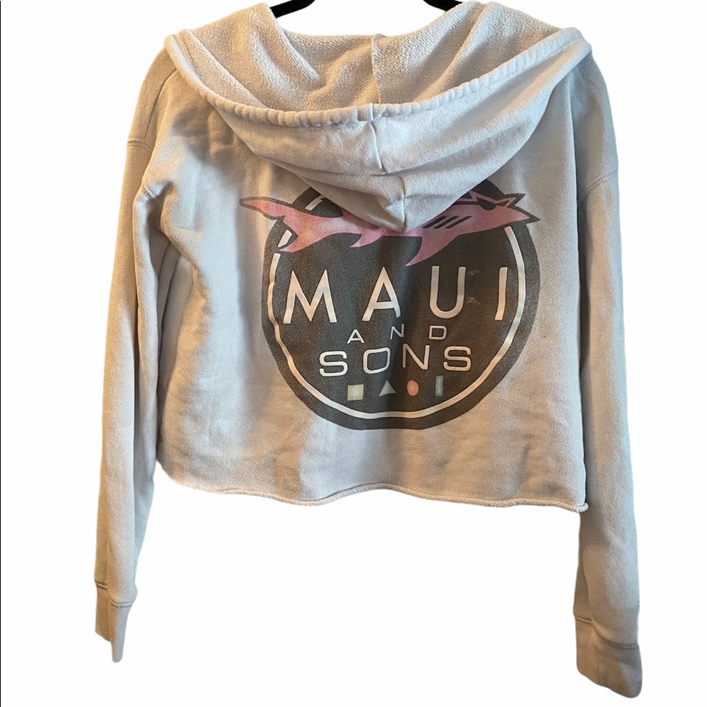 Cropped hoodie